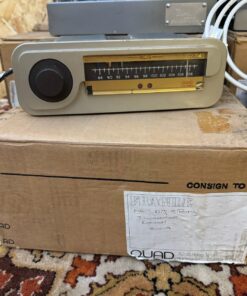 Vintage 1965 Quad 22 Control Unit and Quad II Amplifiers 1960s