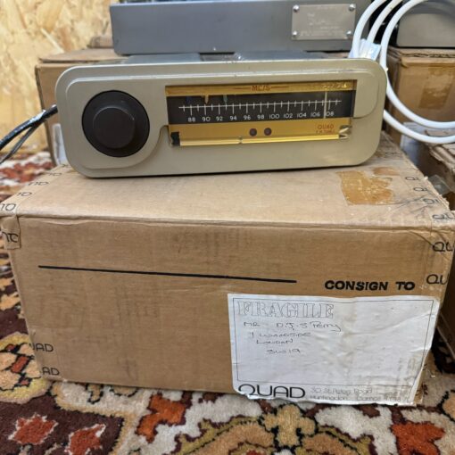 Vintage 1965 Quad 22 Control Unit and Quad II Amplifiers 1960s