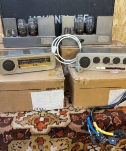 Vintage 1965 Quad 22 Control Unit and Quad II Amplifiers 1960s
