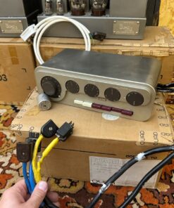 Vintage 1965 Quad 22 Control Unit and Quad II Amplifiers 1960s