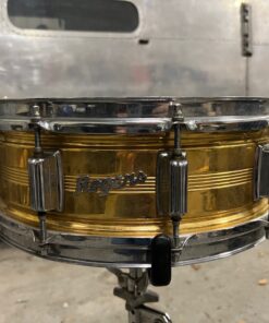 Vintage 1965 Rogers Script Dynasonic Custom Built 14x5 Snare Drum