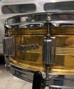 Vintage 1965 Rogers Script Dynasonic Custom Built 14x5 Snare Drum