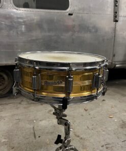 Vintage 1965 Rogers Script Dynasonic Custom Built 14x5 Snare Drum