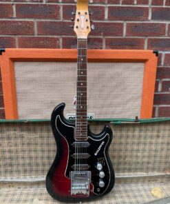 Vintage 1966 Baldwin Burns Jazz Split Sound Red Guitar OHSC