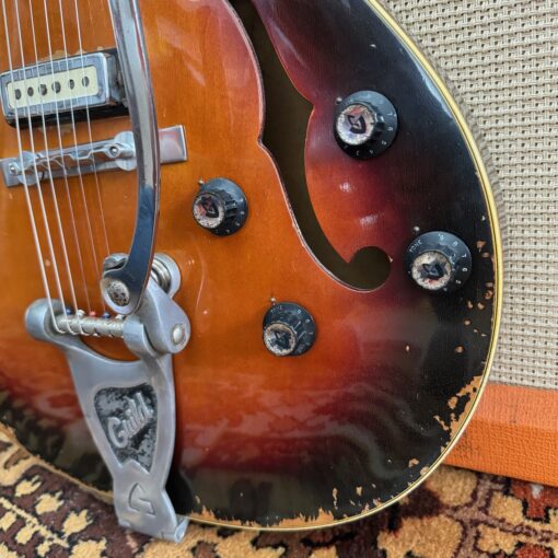Vintage 1966 Guild Slim Jim T100 Guildsby Bigsby Guitar