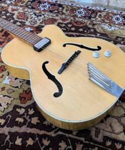Vintage 1966 Hofner Senator Type 66 Blond Electric Guitar