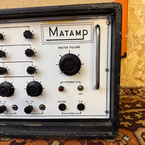 Vintage 1966 Matamp Series 2000 4 Channel PA Mixer Amplifier