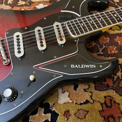 Vintage 1967 Baldwin Burns Double Six Sunburst 12 String Guitar