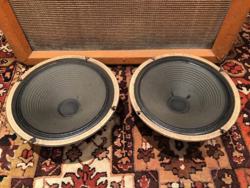 Vintage 1967 Celestion Pair T1221 G12M Greenback 20w Speakers