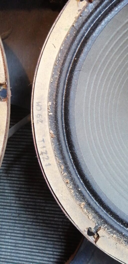 Vintage 1967 Celestion Quad T1221 G12M Greenback 20w Speakers
