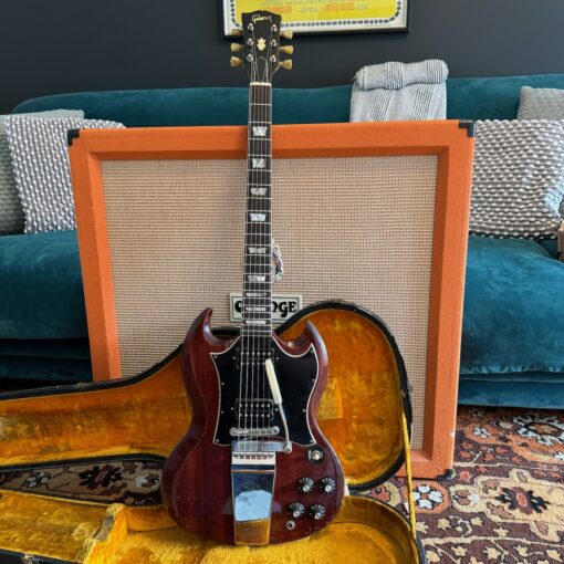 Vintage 1967 Gibson SG Standard Cherry Vibrola Players Guitar