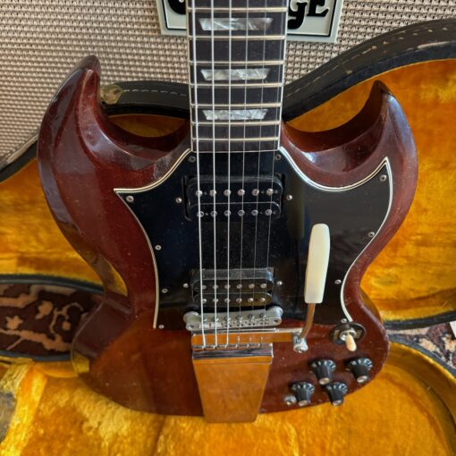 Vintage 1967 Gibson SG Standard Cherry Vibrola Players Guitar