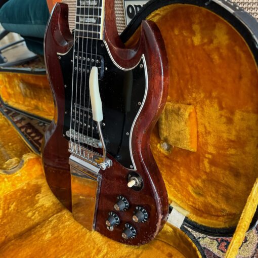 Vintage 1967 Gibson SG Standard Cherry Vibrola Players Guitar