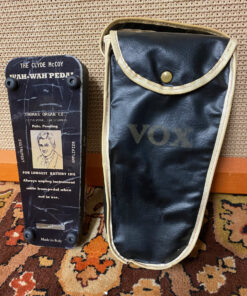 Vintage 1967 Vox Clyde McCoy Original RARE Wah Wah Pedal