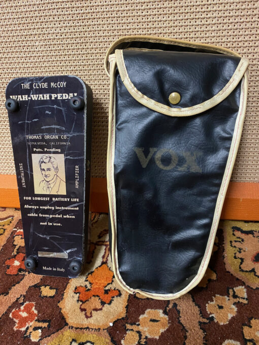 Vintage 1967 Vox Clyde McCoy Original RARE Wah Wah Pedal