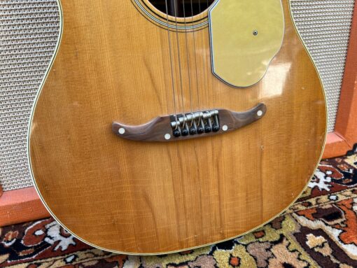 Vintage 1968 Fender Palomino USA Natural Acoustic Guitar 1960s
