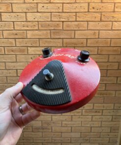 Vintage 1969 1970 Dallas Arbiter Fuzz Face Red Pedal