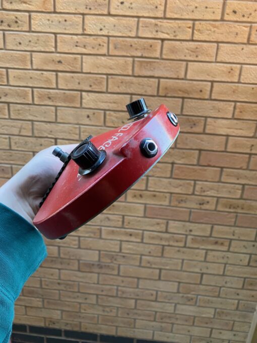 Vintage 1969 1970 Dallas Arbiter Fuzz Face Red Pedal