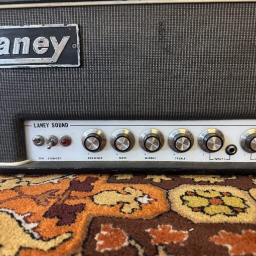 Vintage 1969 Laney Sound Pre Supergroup PA 60w Amplifier Head