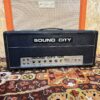 Vintage 1969 Sound City 100 Mark 3 Guitar Amplifier Head Ex Andrew Berkeley Martin