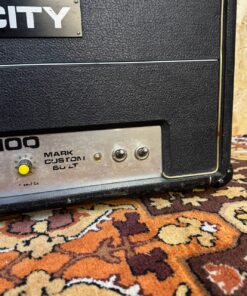 Vintage 1969 Sound City 100 Mark 3 Guitar Amplifier Head Ex Andrew Berkeley Martin
