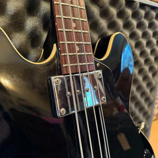 Vintage 1970 1971 1972 Gibson EB2D Players Black Bass Guitar