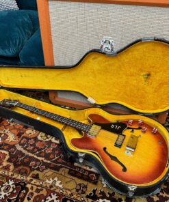 Vintage 1970 Gibson EB2D Sunburst Bass Guitar Ex Jimmy Lloyd Rea