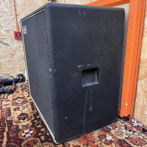 Vintage 1970 Laney Supergroup Bass 100w 1x18 Amplifier Cabinet Celestion G18C