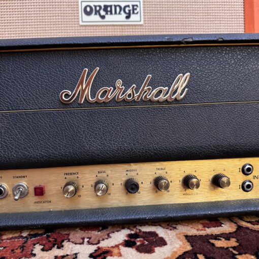 Vintage 1970 Marshall JMP 50 Model 1985 Amplifier Head
