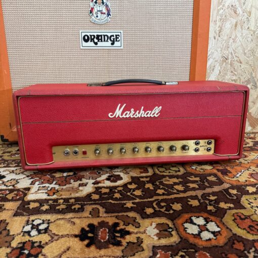 Vintage 1970 Marshall JMP Tremolo 50w Red Amplifier Head