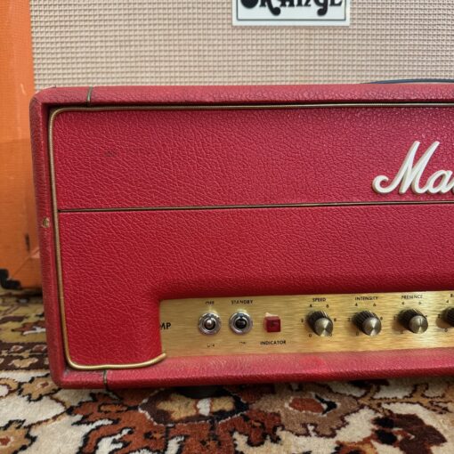 Vintage 1970 Marshall JMP Tremolo 50w Red Amplifier Head