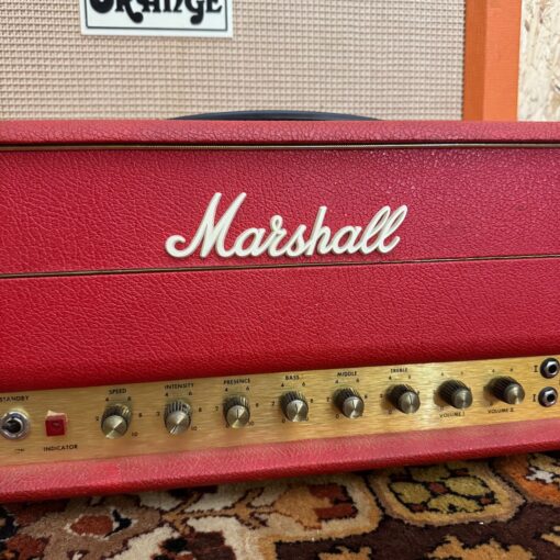 Vintage 1970 Marshall JMP Tremolo 50w Red Amplifier Head