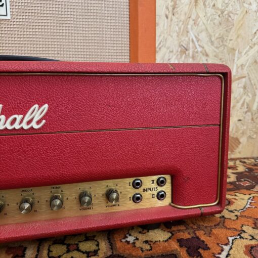Vintage 1970 Marshall JMP Tremolo 50w Red Amplifier Head
