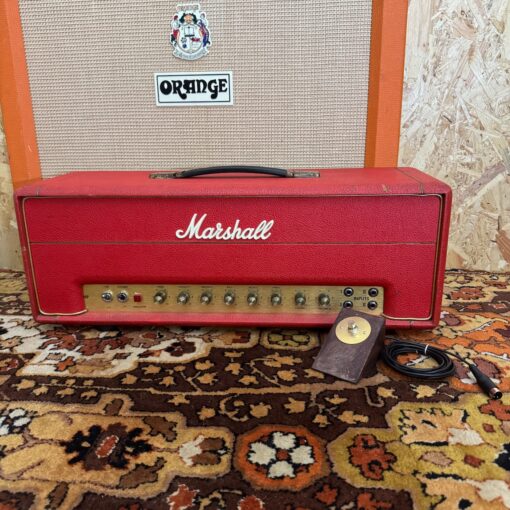 Vintage 1970 Marshall JMP Tremolo 50w Red Amplifier Head