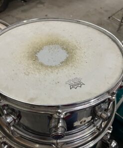 Vintage 1970s Camco USA Concert Aristocrat LA Chrome Snare Drum