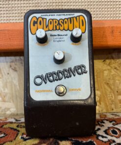 Vintage 1970s Colorsound Sola Sound Overdriver Guitar Effects Pedal