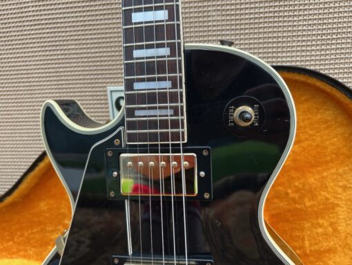 Vintage 1970s CSL Ibanez Les Paul Custom Black Japan Lefty Guitar