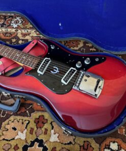 Vintage 1970s Epiphone ET270 Red Guitar OHSC Kurt Cobain