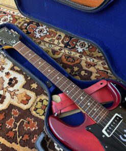Vintage 1970s Epiphone ET270 Red Guitar OHSC Kurt Cobain