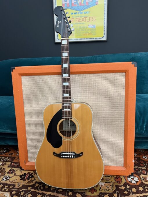 Vintage 1970s Ibanez Concord 647L Left Handed Japan Acoustic Guitar