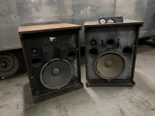 Vintage 1970s JBL 4320 3 Way Studio Monitors Ronnie Lane Studios