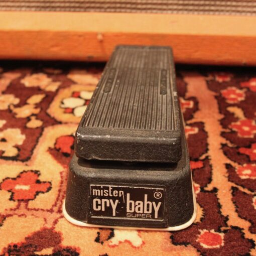 Vintage 1970s Jen Mister Cry Baby Super Wah Green Fasel Pedal