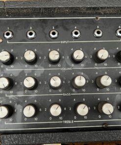 Vintage 1970s Marshall Mini Mixer England Desk Rare