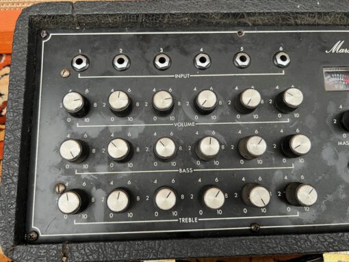 Vintage 1970s Marshall Mini Mixer England Desk Rare