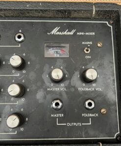 Vintage 1970s Marshall Mini Mixer England Desk Rare