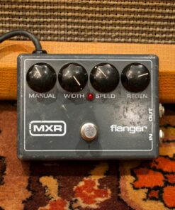 Vintage 1970s MXR Flanger Analogue Model 117 Guitar Effects Pedal