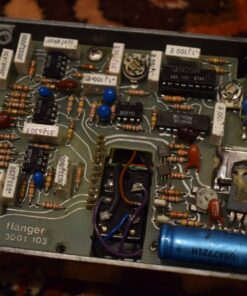Vintage 1970s MXR Flanger Analogue Model 117 Guitar Effects Pedal