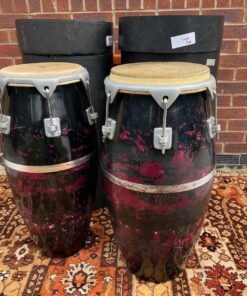 Vintage 1970s Natal LP Fibreglass Congas Ex Strawberry Studios
