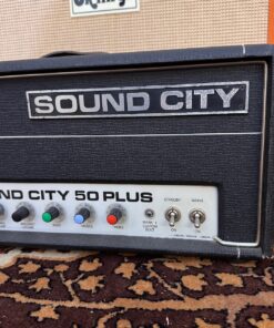 Vintage 1970s Sound City 50 B50 Bass Amplifier Head