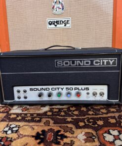 Vintage 1970s Sound City 50 B50 Bass Amplifier Head